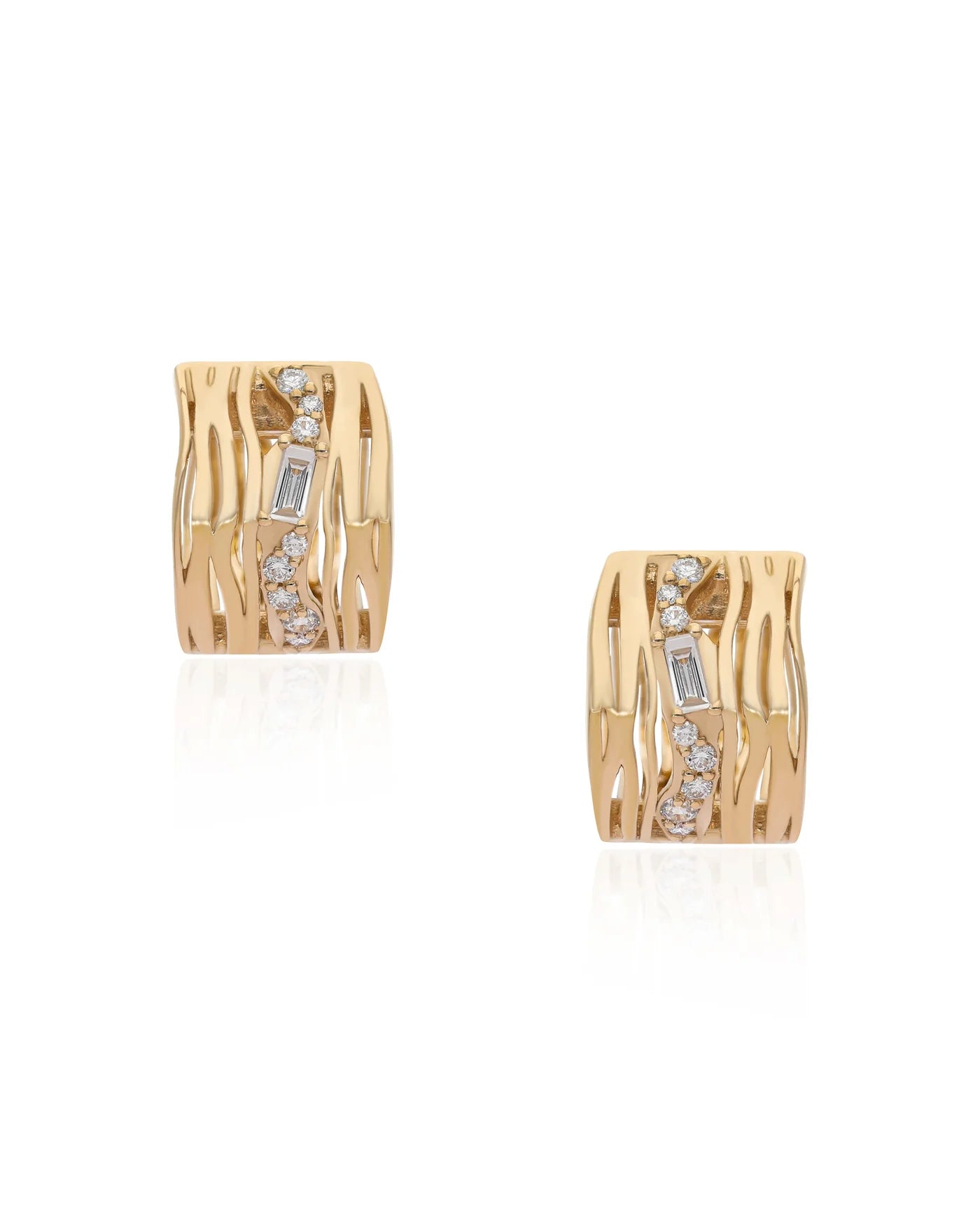 Rivulet Diamond Wander Huggies