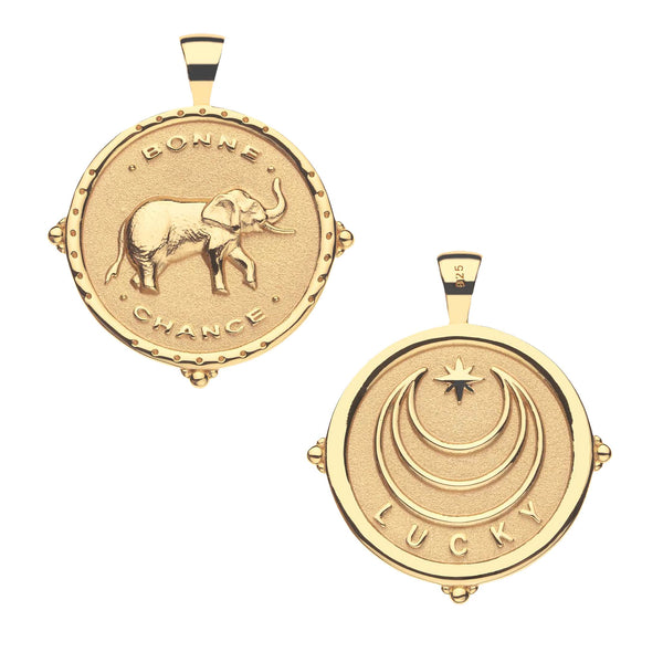 LUCKY JW Original Pendant Coin (Bonne Chance)