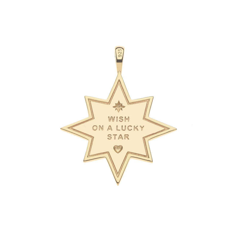 Lucky Wish On A Star Pendant