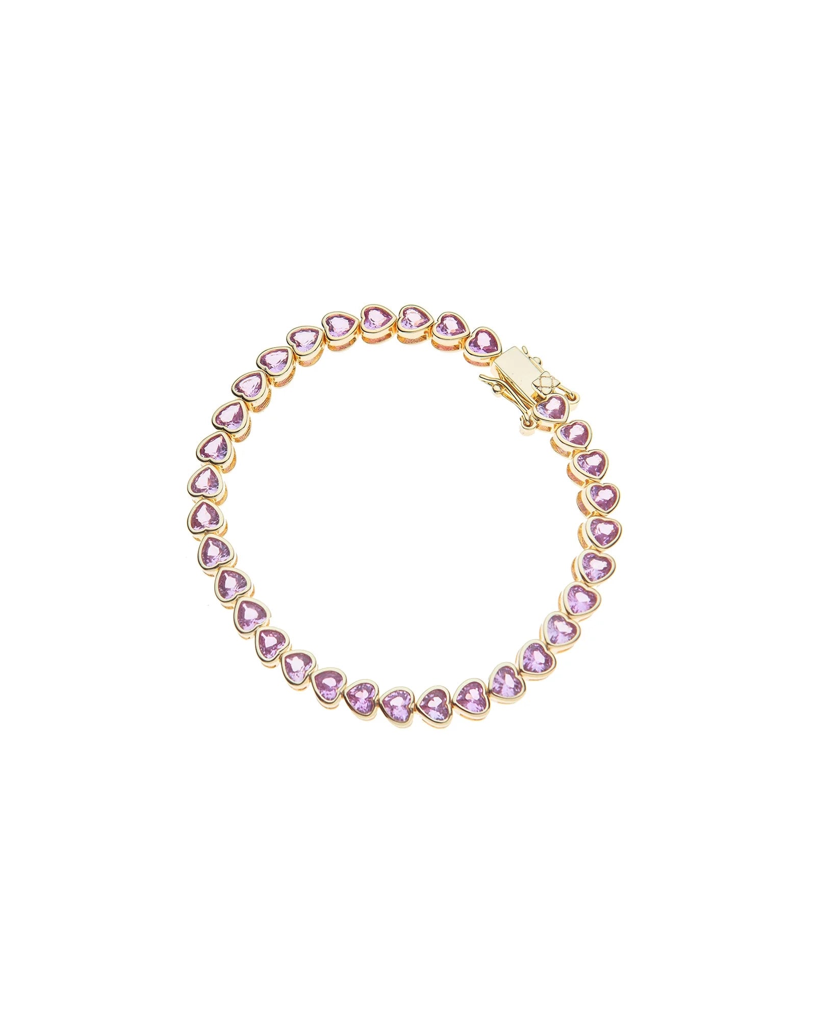 Made from LOVE Pink Tennis Bracelet