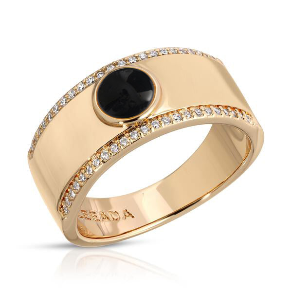 Fortuna Cigar Ring Onyx