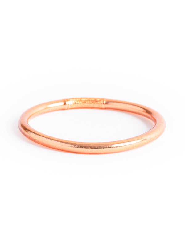 Temple Bangle, Rose Gold Thick