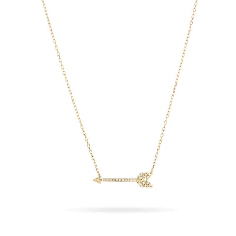 Pavé Arrow Necklace