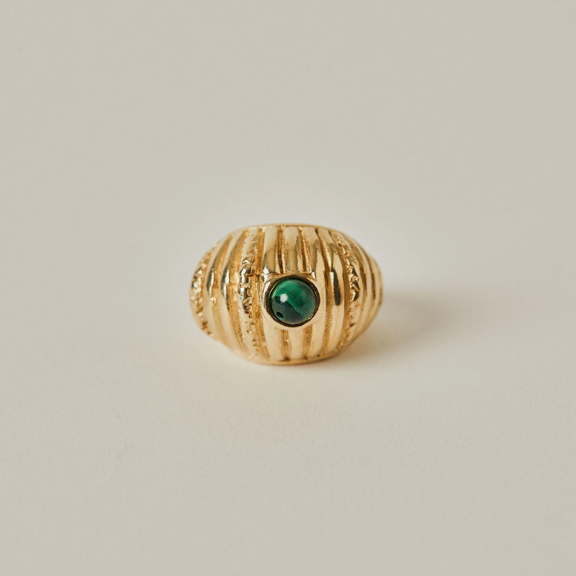Small Reef Ring Malachite