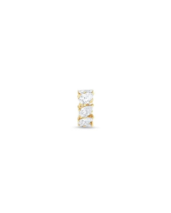 Pear Diamond Eternity Big Bead - Lab Grown