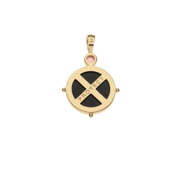 PROTECT Onyx Fox Coin Pendant