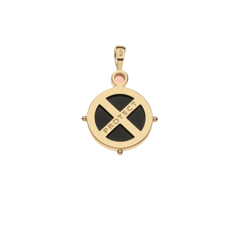 PROTECT Onyx Fox Coin Pendant