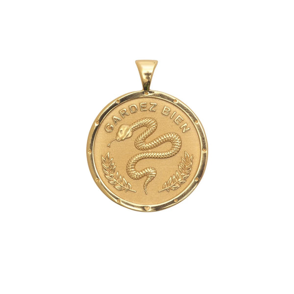 Protection Coin Pendant