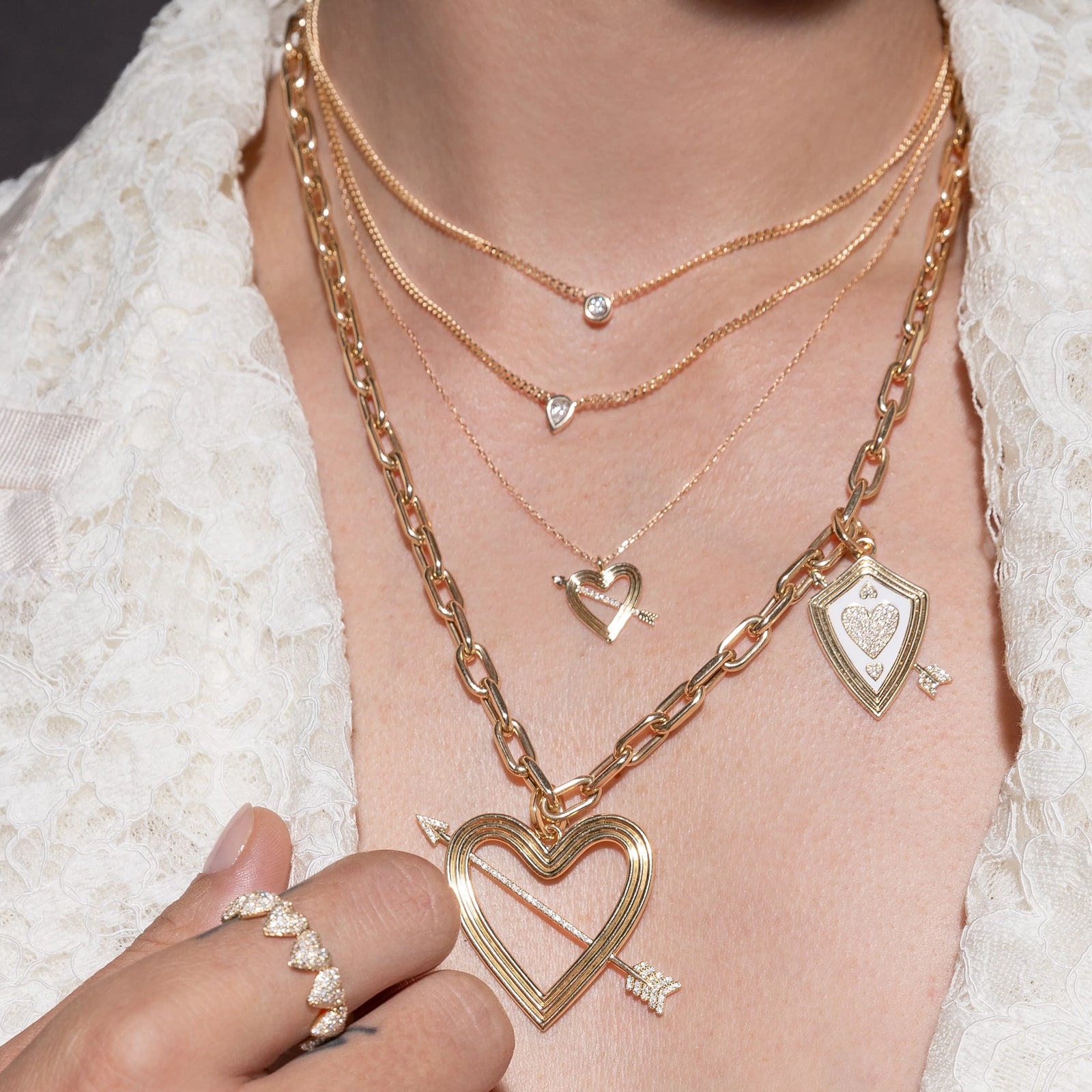 アクセサリー Supreme Gold Heart and Arrow Pendant Supreme シュプリーム SUPREME Gold Heart and Arrow Pendant