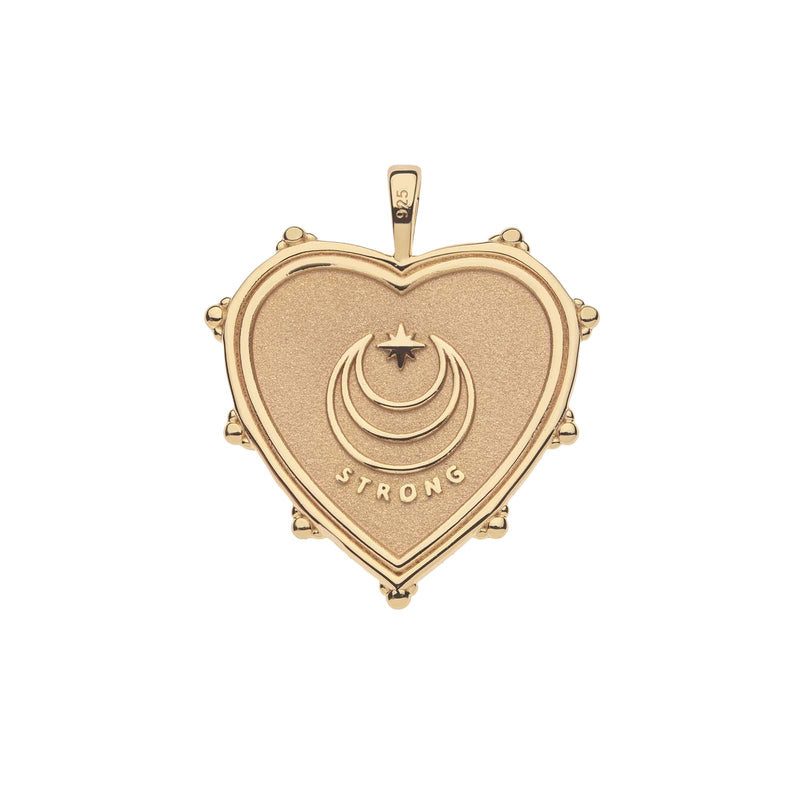 STRONG JW Heart Pendant