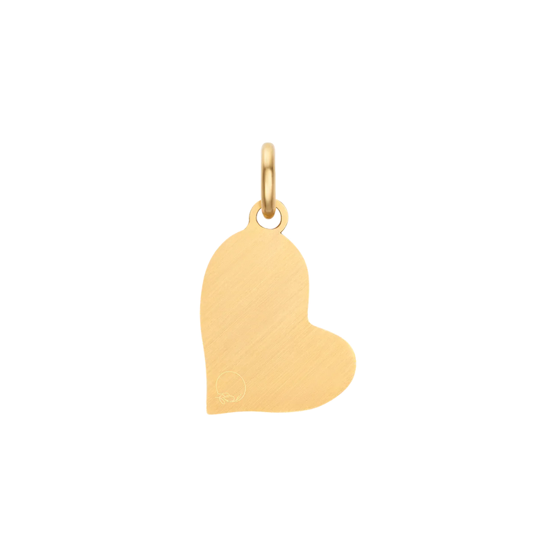 Organic Heart Charm