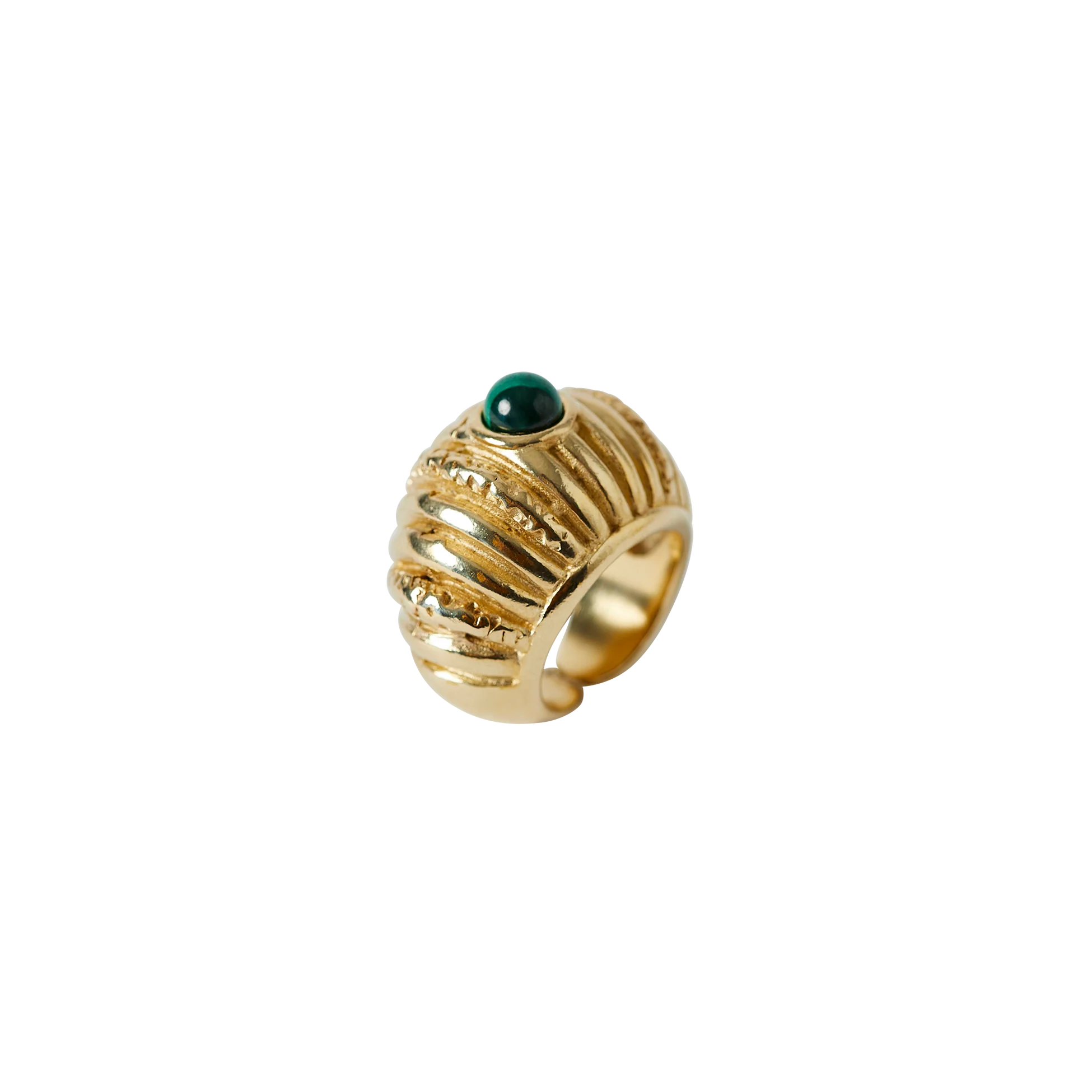 Small Reef Ring Malachite