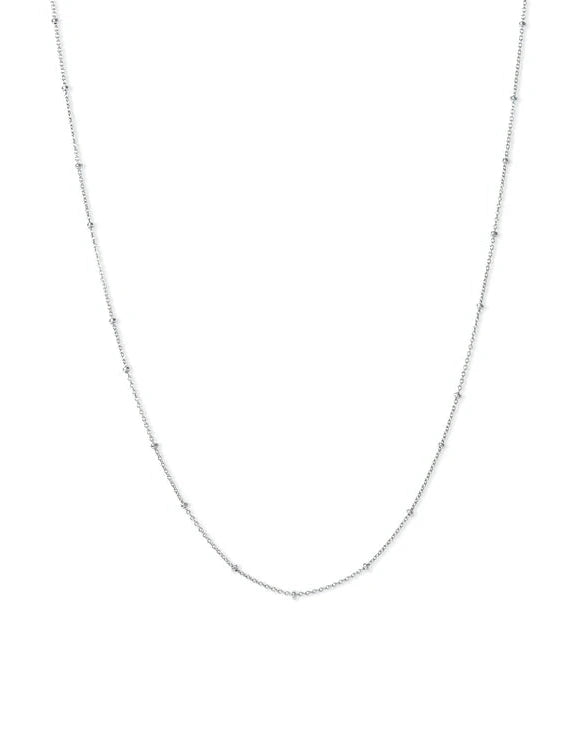 Saturn Chain Necklace in Sterling Silver