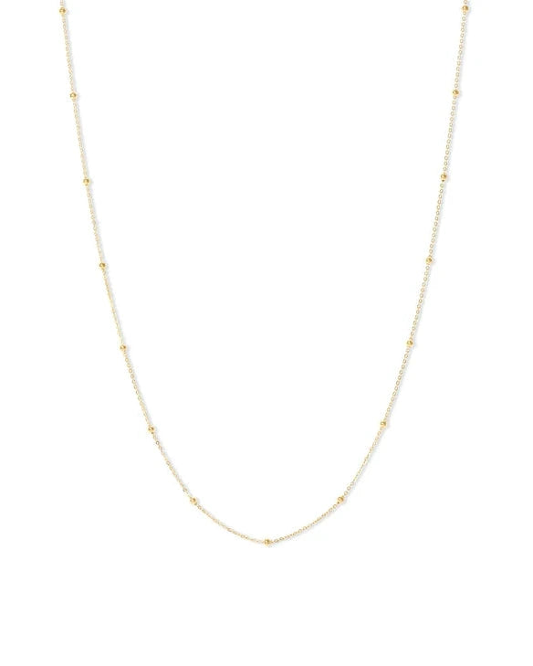 Saturn Chain Necklace in Gold