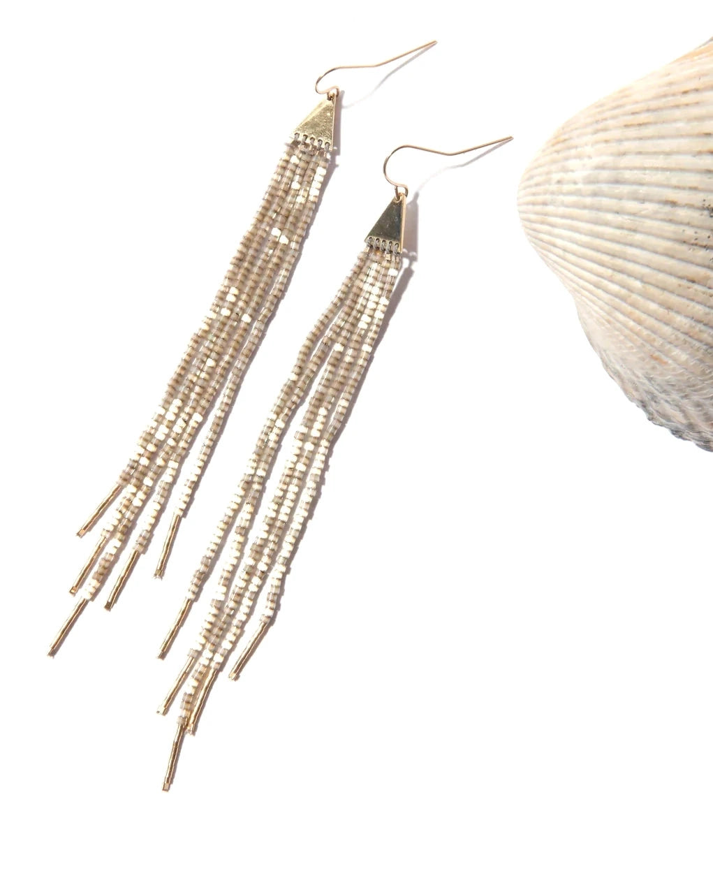 Serpent Fringe Long Earrings
