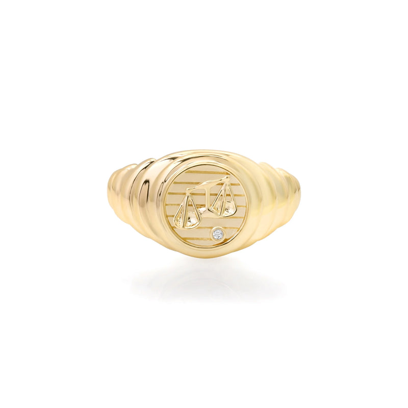 Petite Zodiac Ring