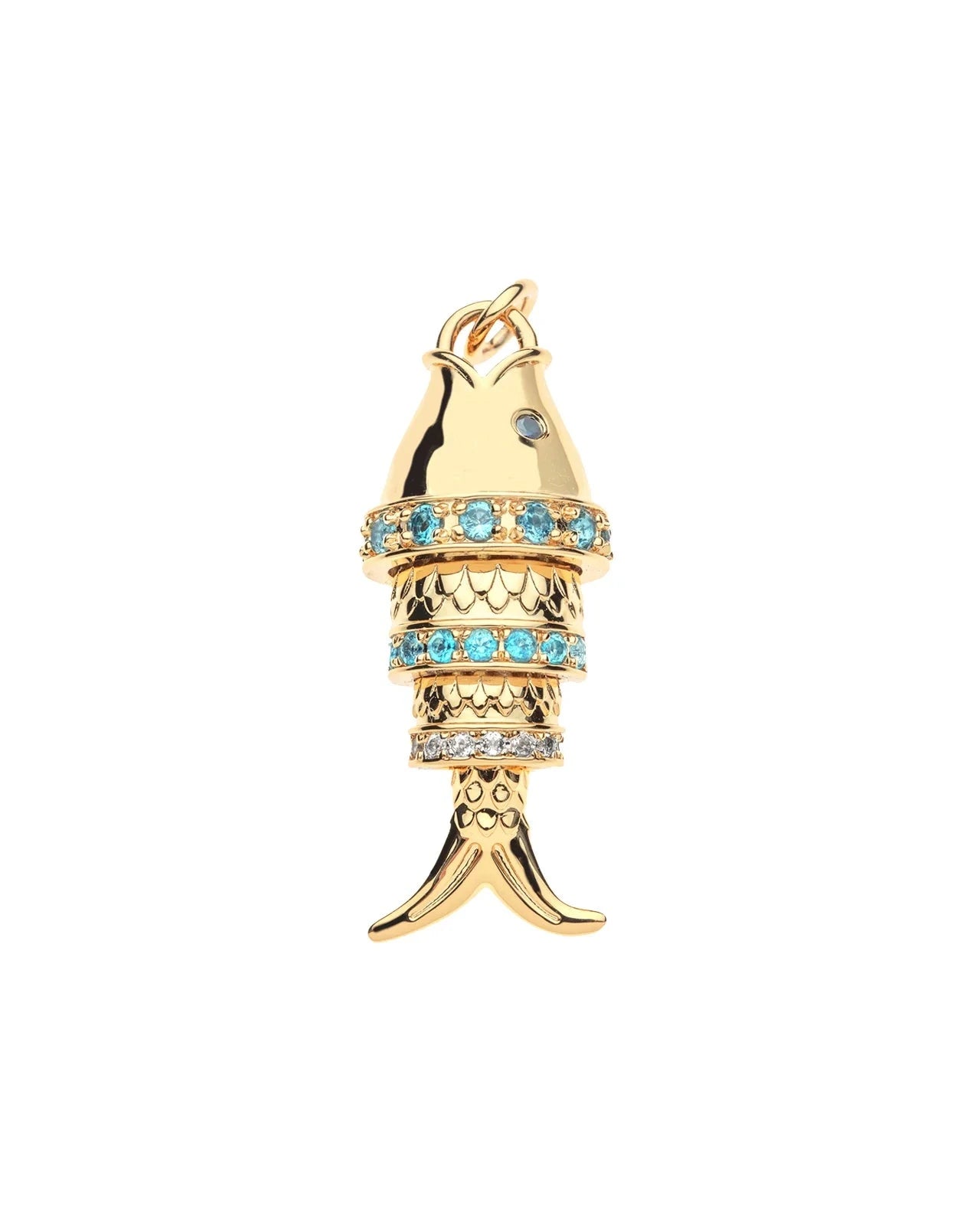 STRONG Rainbow Fish Charm