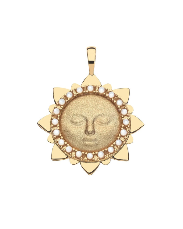 STRONG Shine Your Light Pendant in Mother of Pearl