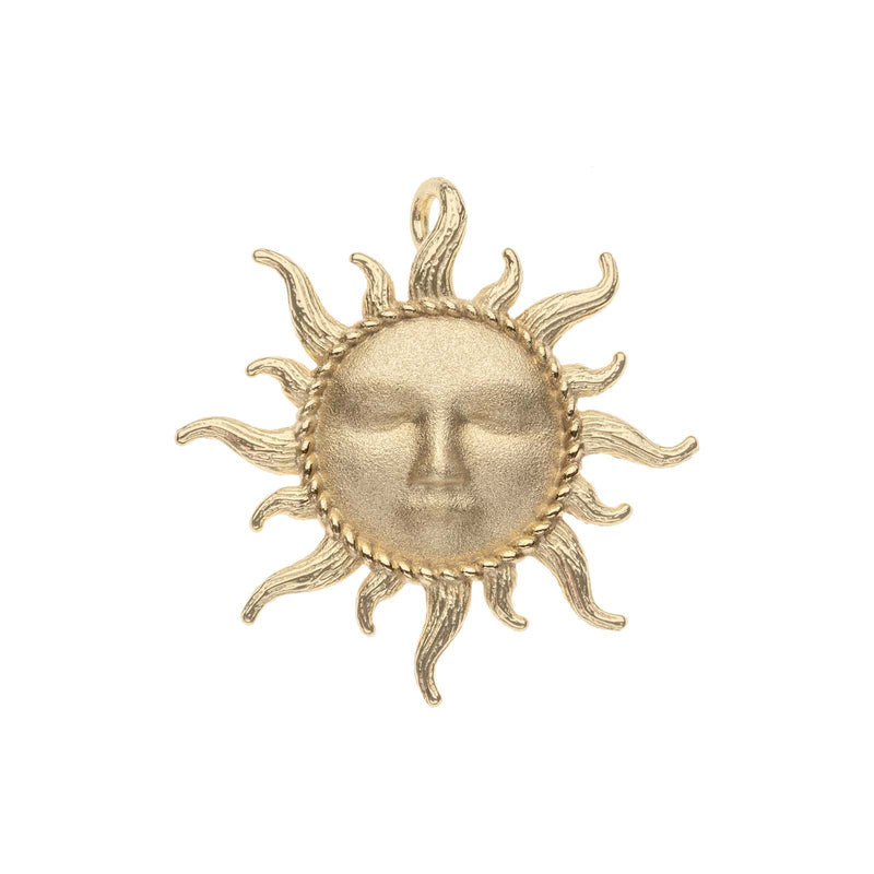 STRONG Sun Rays Face Pendant