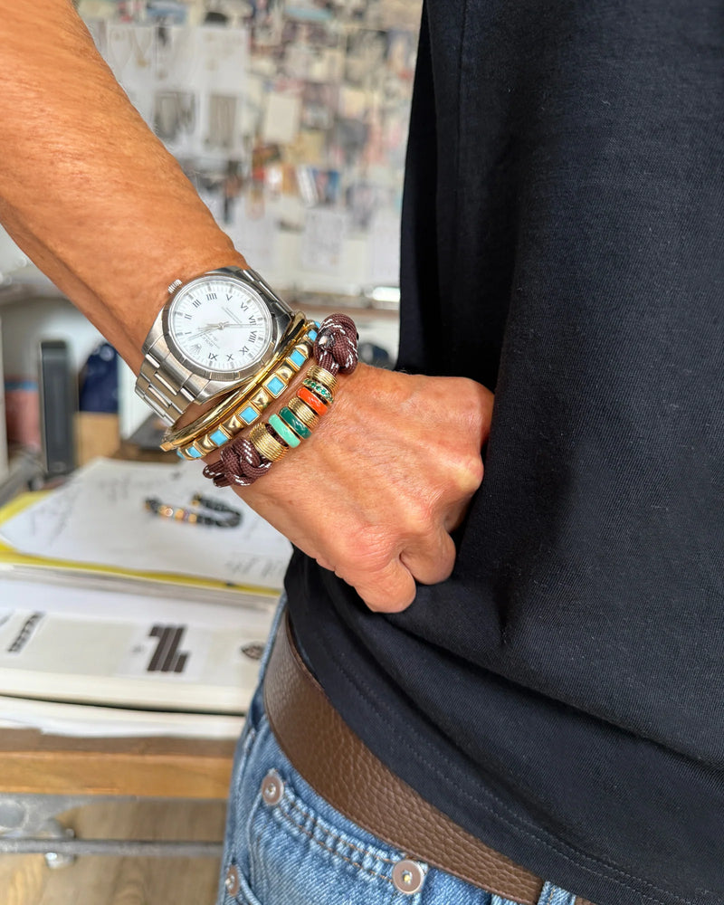 The Super Size Happy Cord Bracelet