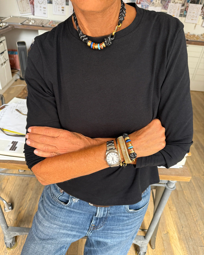 The Super Size Happy Cord Bracelet