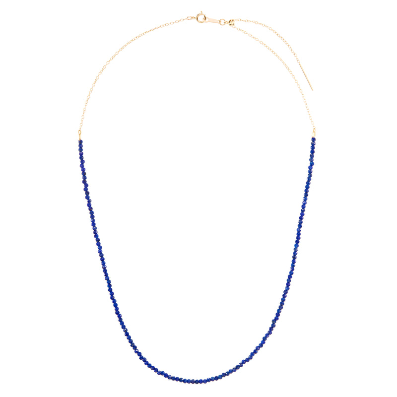 Tiny Gem Necklace Lapis