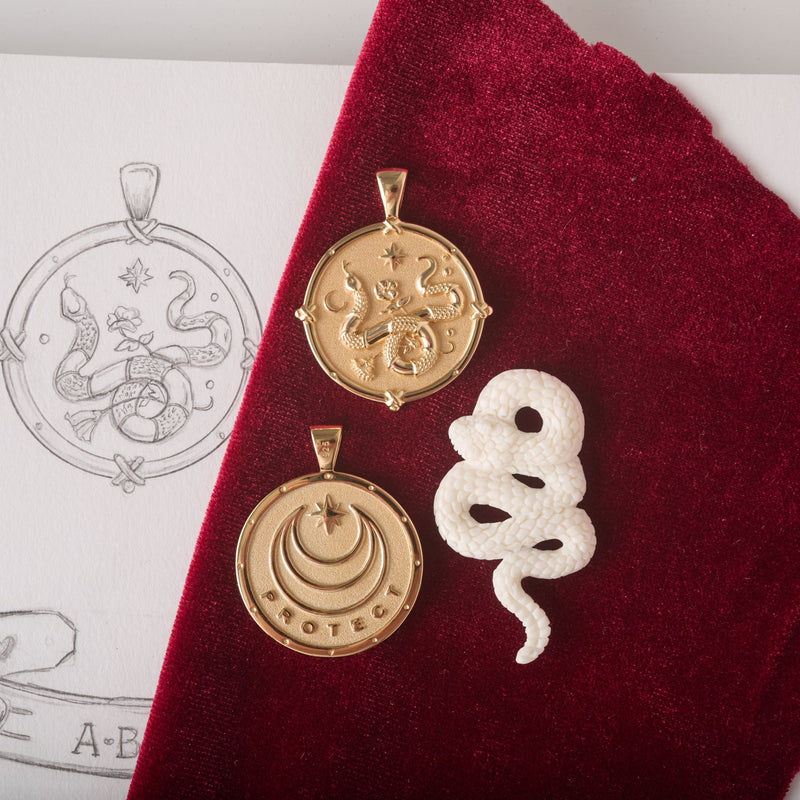 PROTECT Year of the Snake Pendant Coin