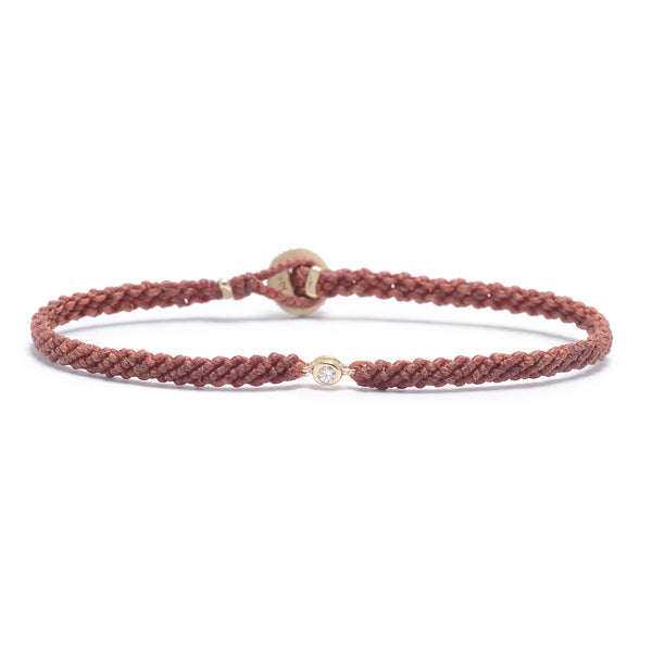 Classic Diamond Bracelet in Rust