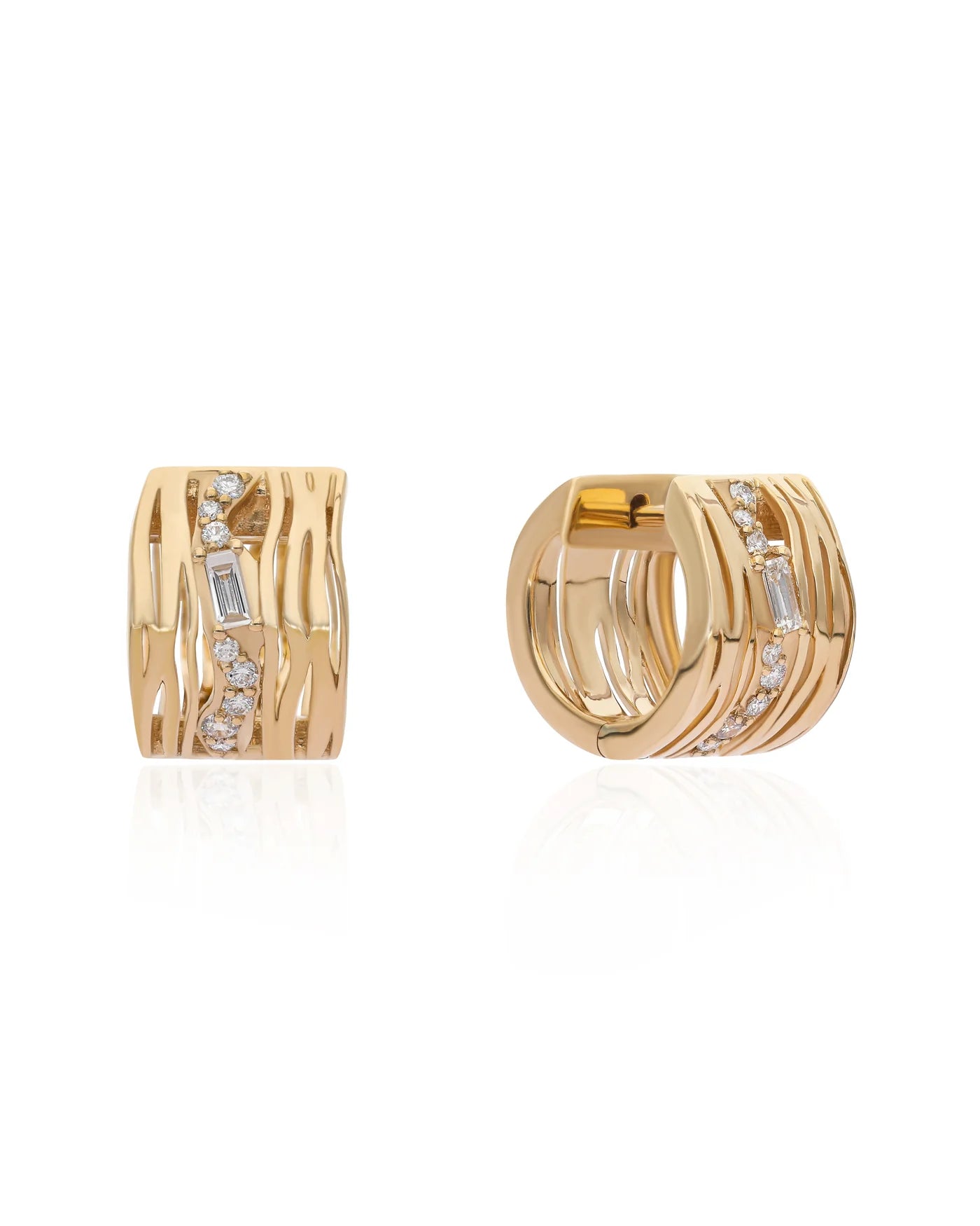 Rivulet Diamond Wander Huggies