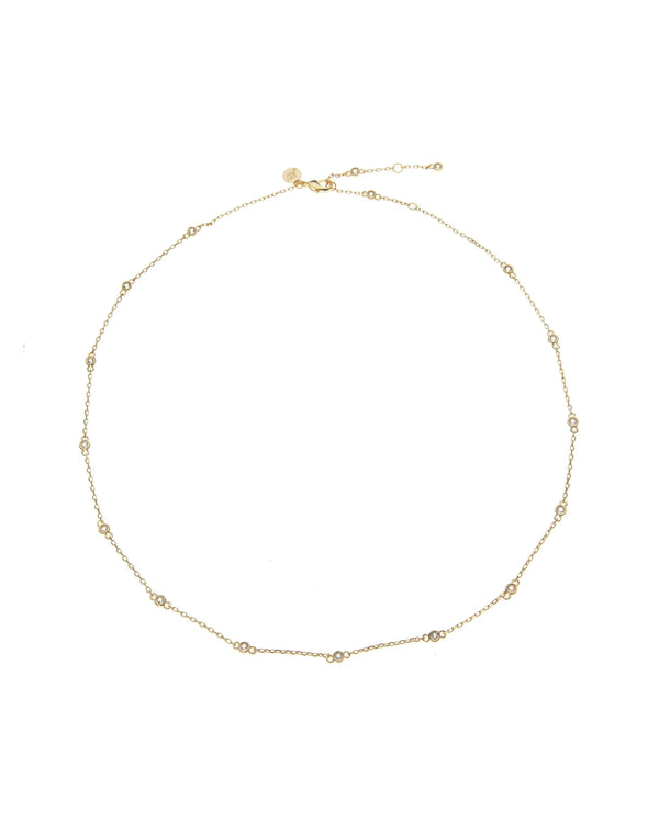 Written in the Stars Chain in White Topaz