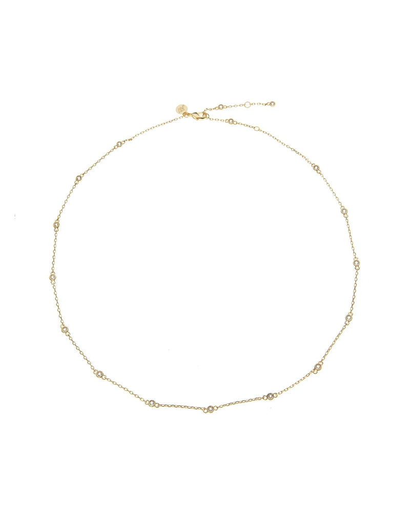 Written in the Stars Chain in White Topaz