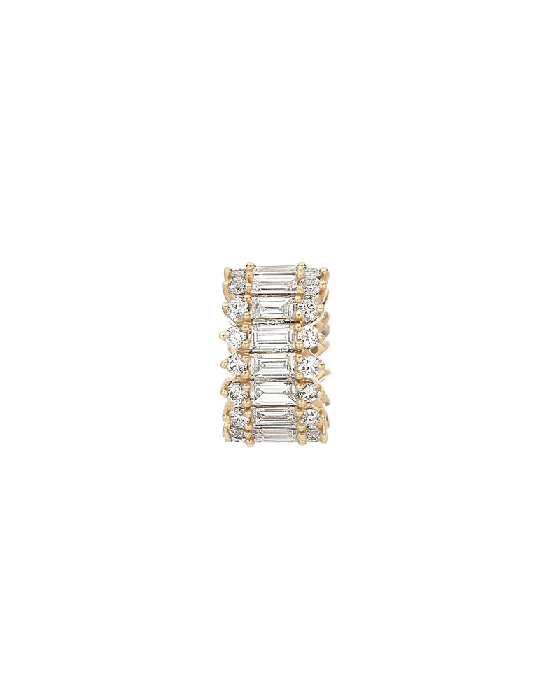 Diamond Full Stack Baguette Big Bead - Lab Grown