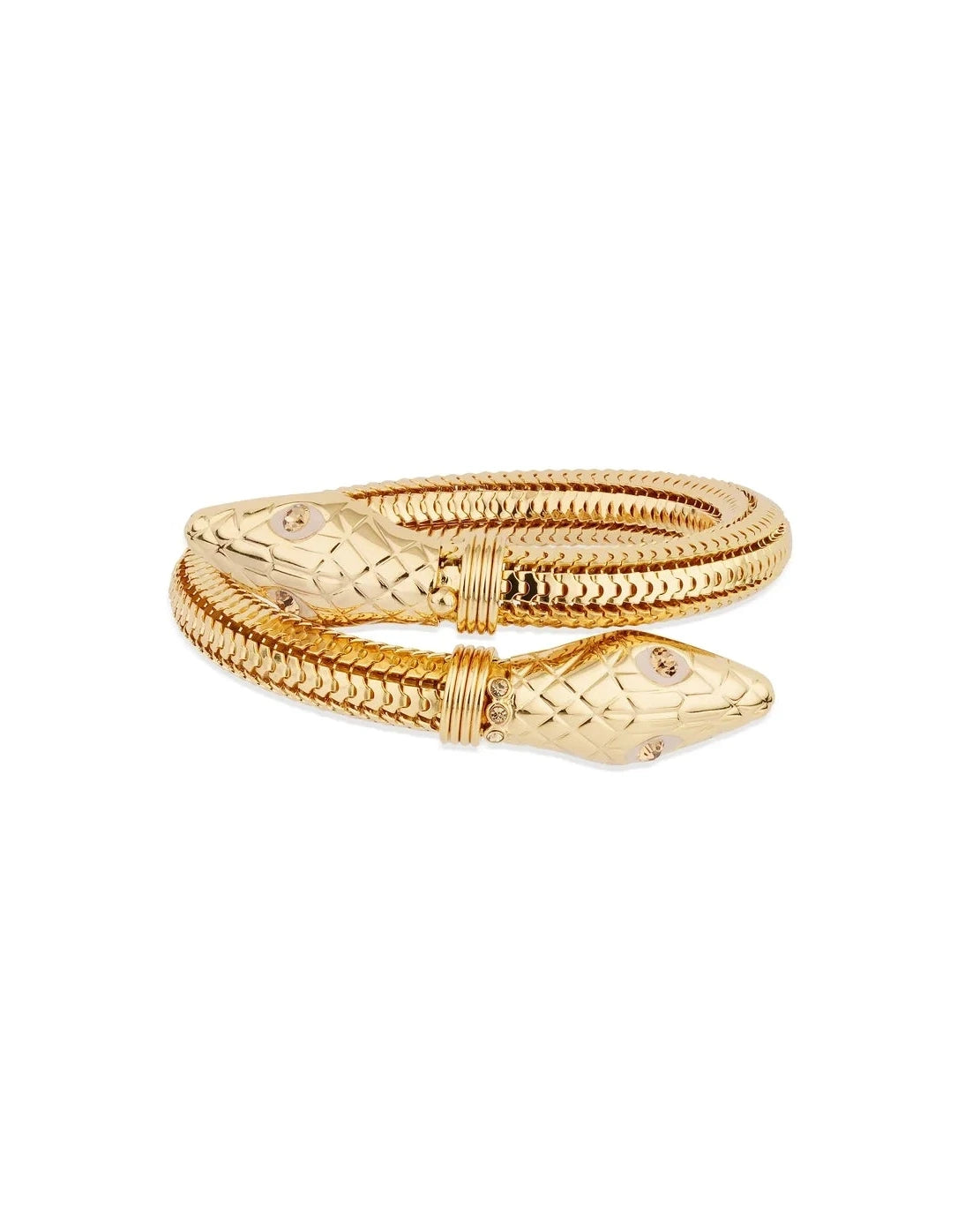 Cobra Bracelet Gold-plated metal