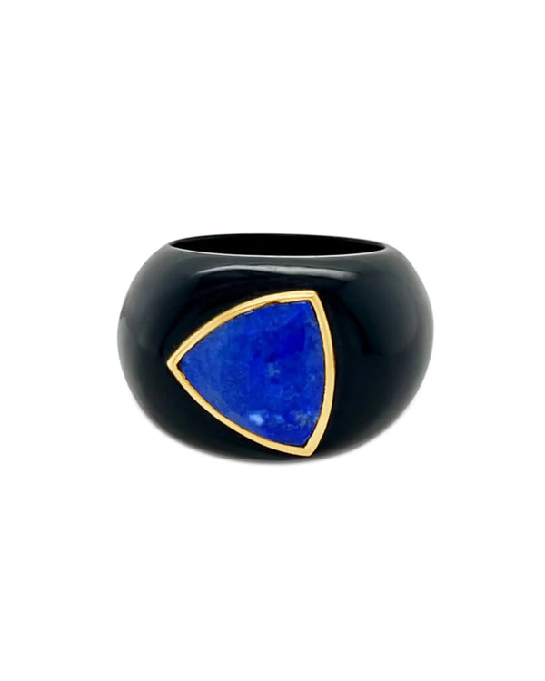 Black Onyx Stone Ring