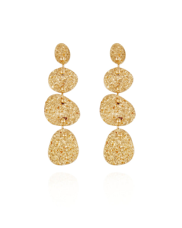 Eclipse 4 rows earrings