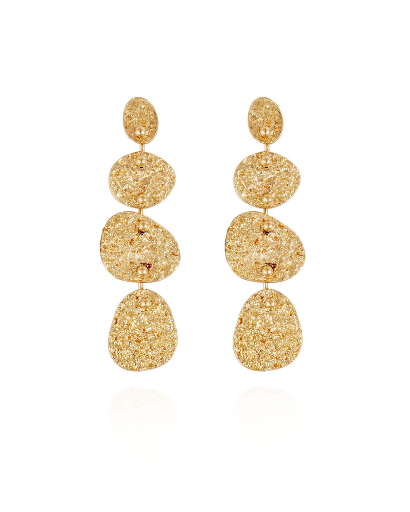 Eclipse 4 rows earrings
