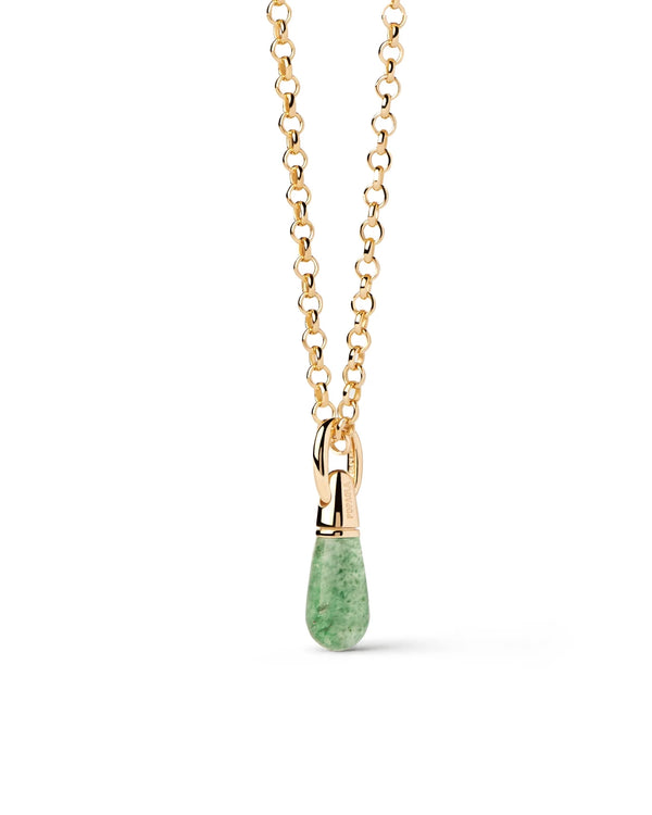 Green Aventurine Drop Pendant