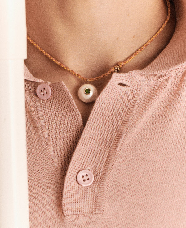 Necklace EDDIE DIOPSIDE