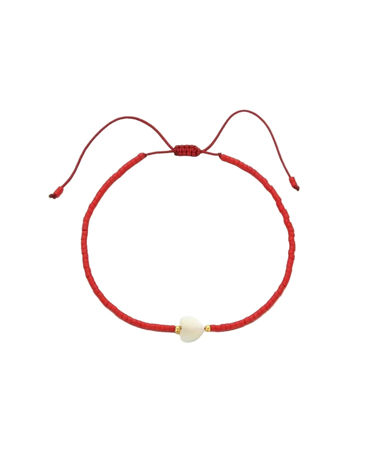 Hydie Heart Beaded Bracelet