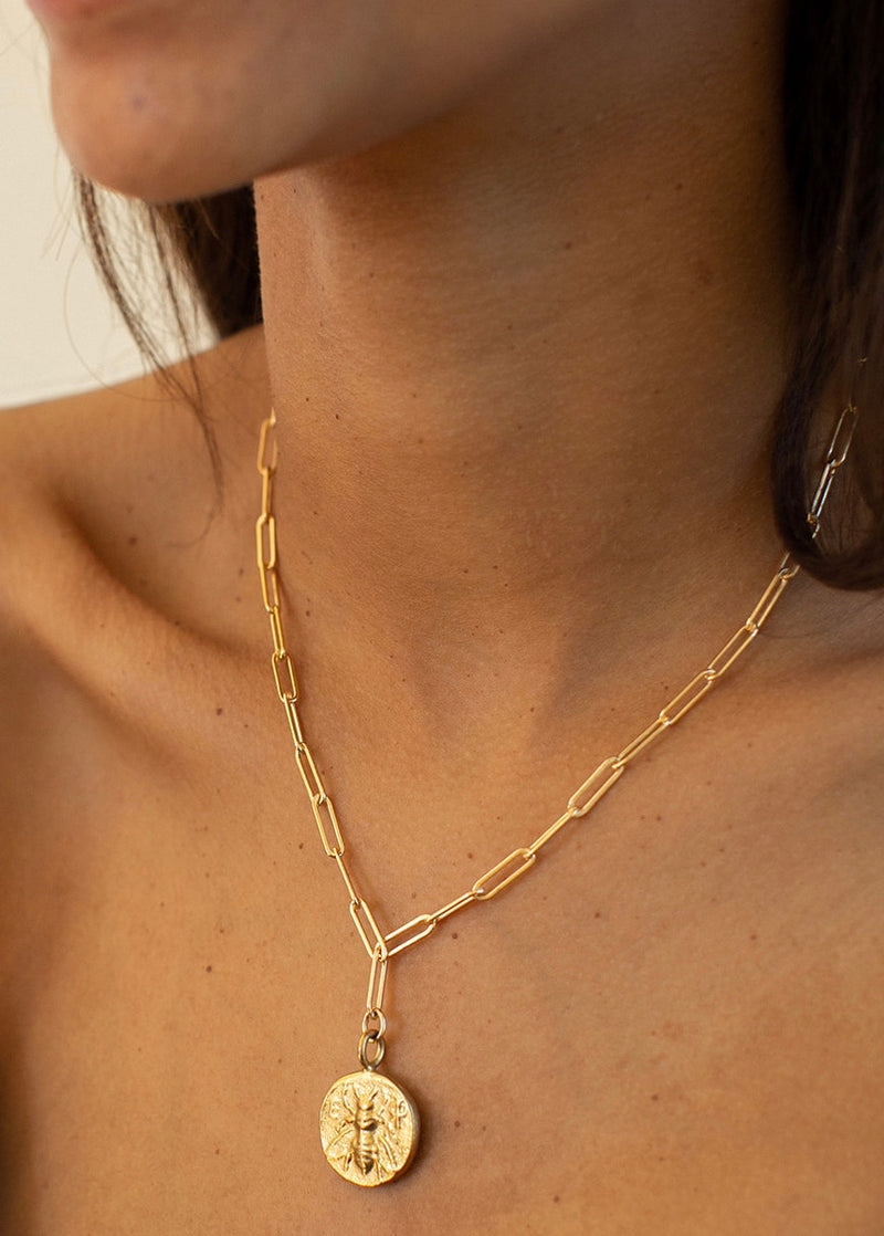 Gold Lurex Necklace Cord