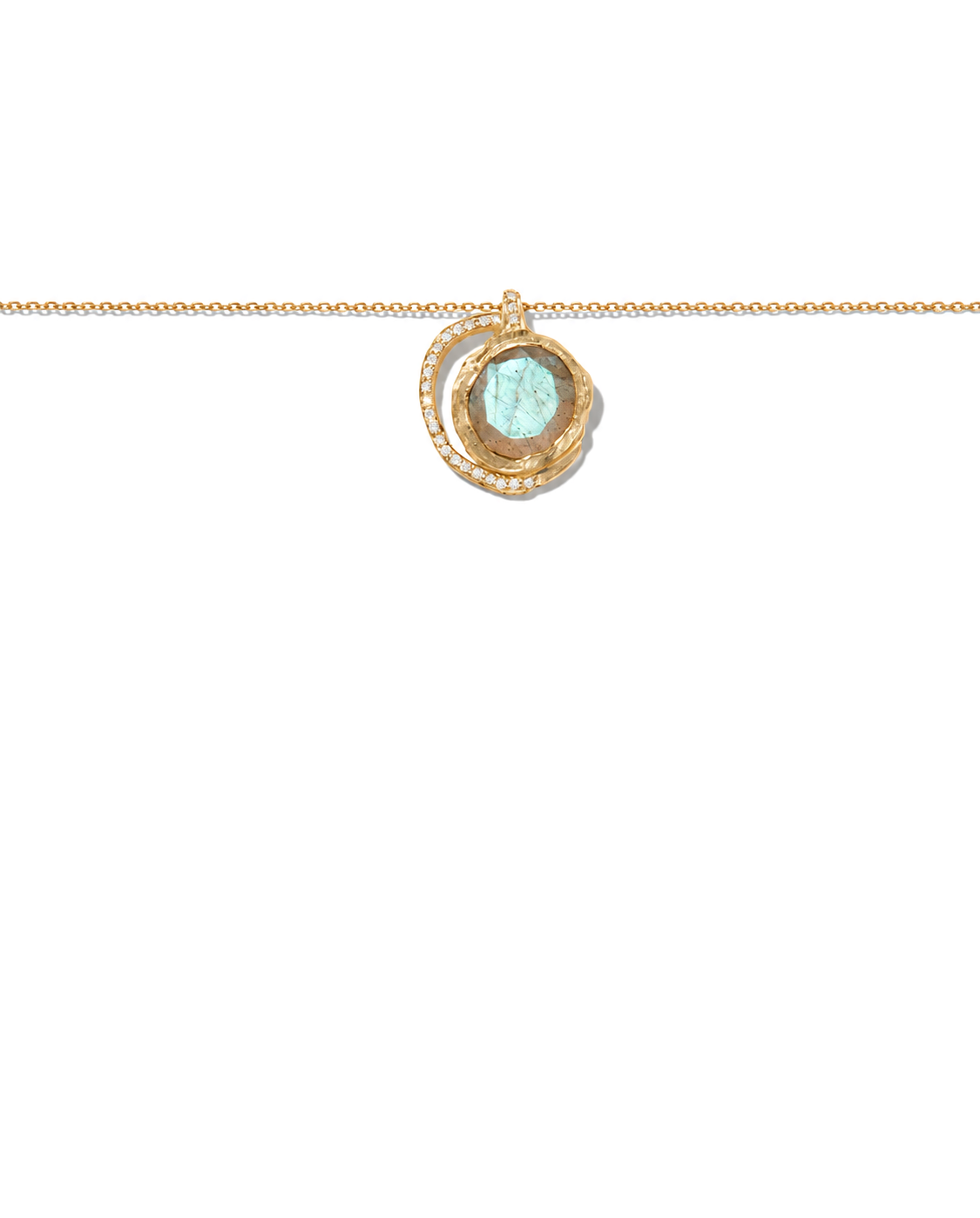 Necklace GAIA N°3 LABRADORITE