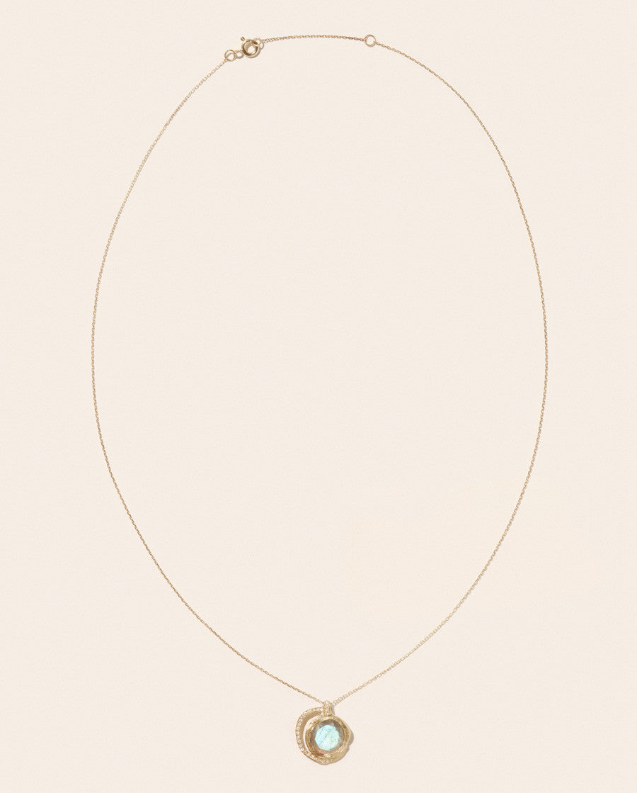 Necklace GAIA N°3 LABRADORITE