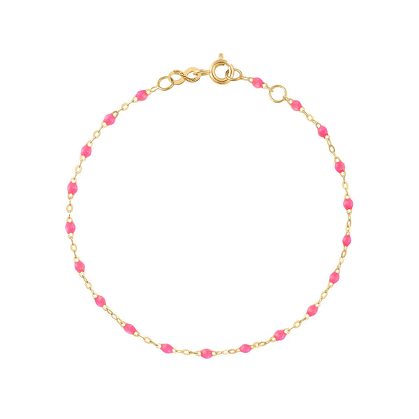 Classic Gigi Anklet, Yellow Gold, 9.4"