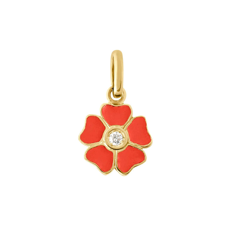 Flower Diamond Pendant