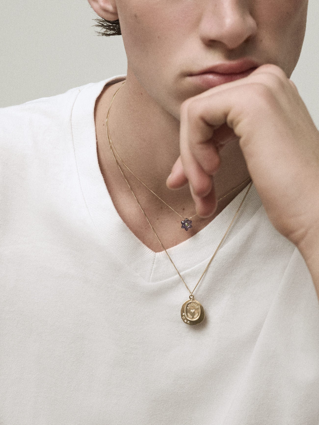 Necklace IDA IOLITE