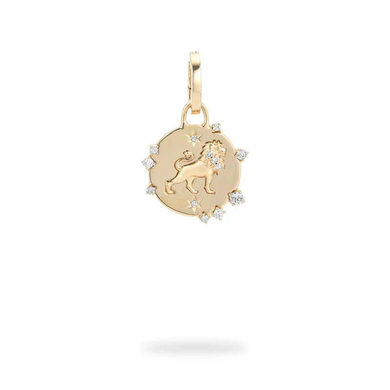 Zodiac Diamond Hinged Charm