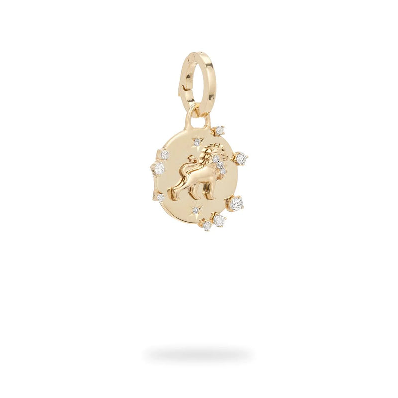 Zodiac Diamond Hinged Charm