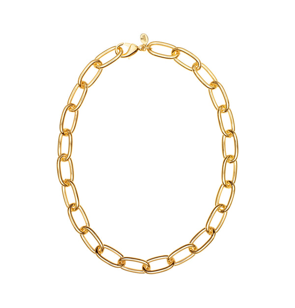 Oval Link Chain Necklace