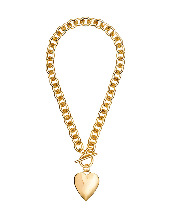 Heart Toggle Necklace