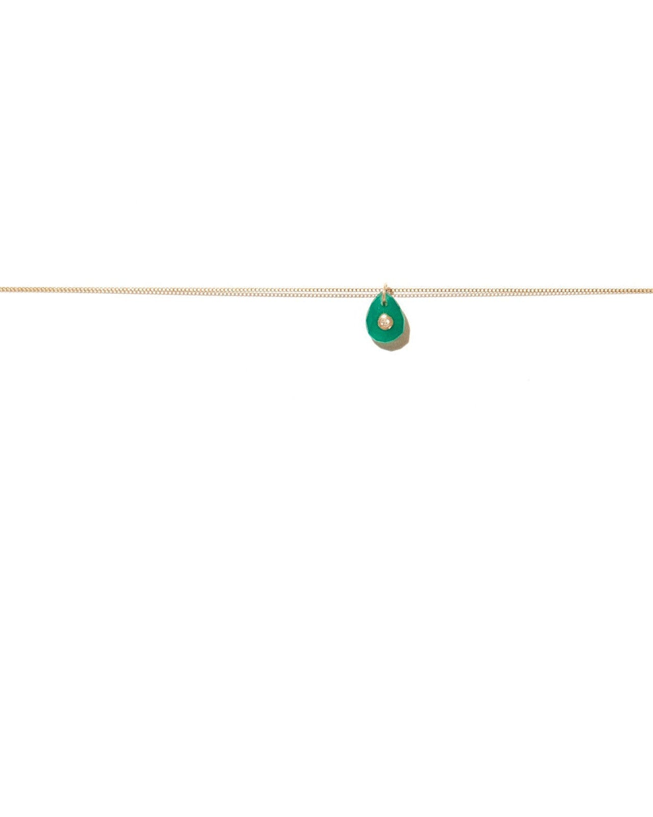Necklace ORSO GREEN ONYX